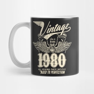 40th birthday gifts for men and women 1980 gift 40 years old Mug